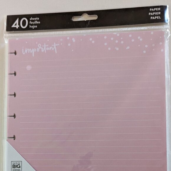 The Happy Planner Classic Half Sheet Filler Paper 60 Sheets Stripes FIL-106-4036 - View 17