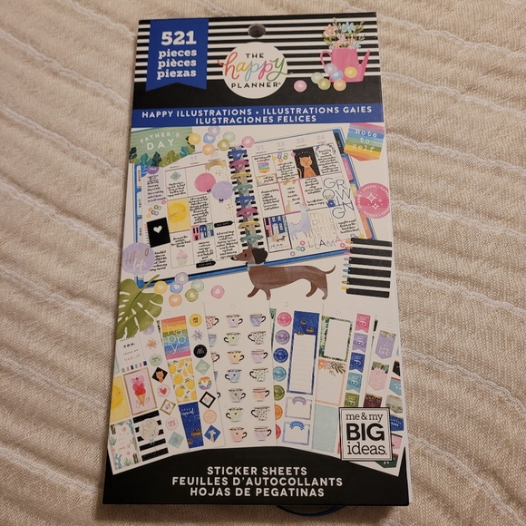 The Happy Planner Classic Half Sheet Filler Paper 60 Sheets Stripes FIL-106-4036 - View 19