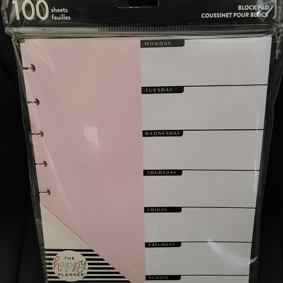 The Happy Planner Classic Half Sheet Filler Paper 60 Sheets Stripes FIL-106-4036 - View 20