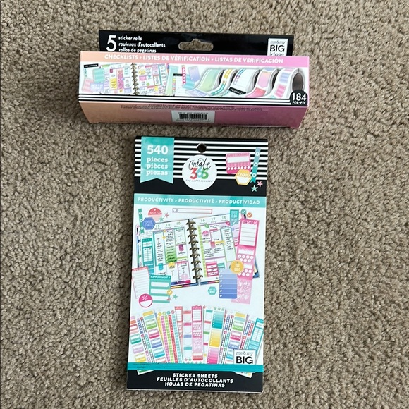 The Happy Planner Classic Half Sheet Filler Paper 60 Sheets Stripes FIL-106-4036 - View 22