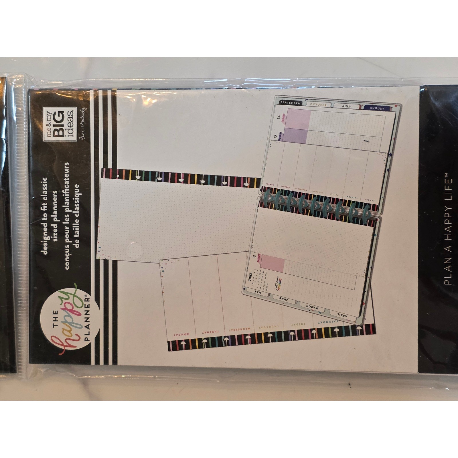 The Happy Planner Classic Half Sheet Filler Paper 60 Sheets Stripes FIL-106-4036 - View 7