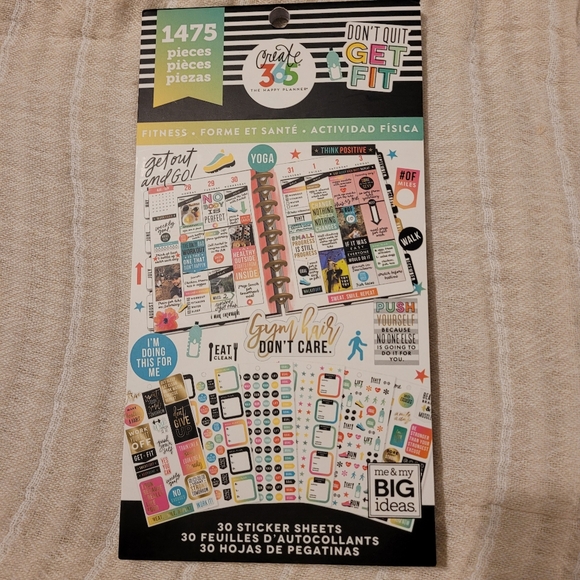 The Happy Planner Classic Half Sheet Filler Paper 60 Sheets Stripes FIL-106-4036 - View 11