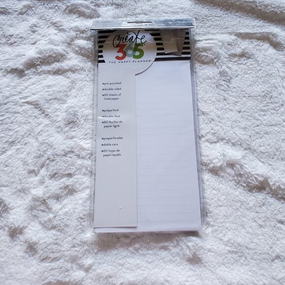 The Happy Planner Classic Half Sheet Filler Paper 60 Sheets Stripes FIL-106-4036 - View 13