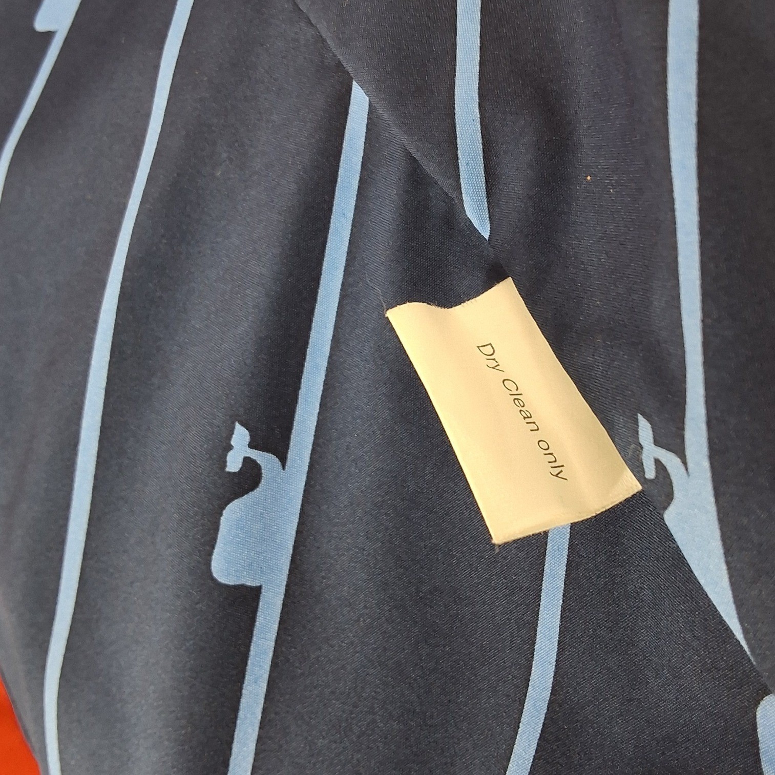 Vineyard Vines Womens Burnt Orange Corduroy Blazer Jacket Whale Lining Size 12 - View 8